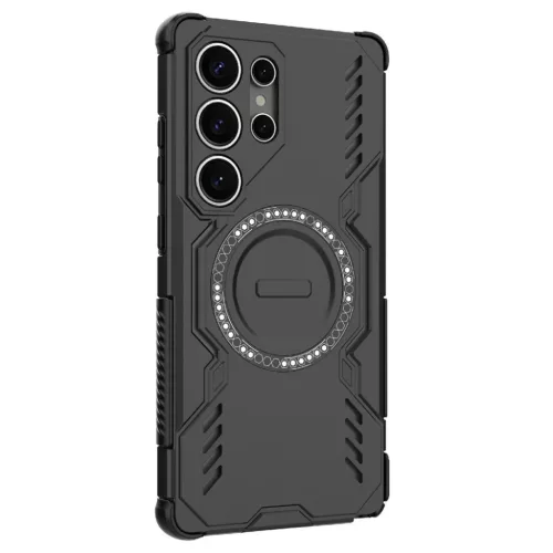  Samsung Galaxy S25 Ultra Fekete Techsuit ArmorMag tok-5949419315617 4 kép