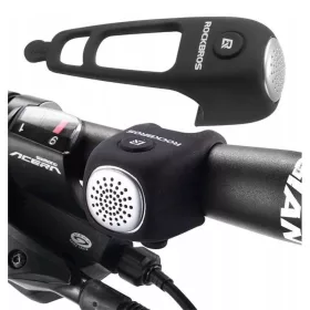 Rockbros CB1709BK elektronikus bicikli csengő - fekete-5907769314308 2 kép