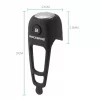 Rockbros CB1709BK elektronikus bicikli csengő - fekete-5907769314308 4 kép