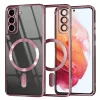 Samsung Galaxy S21 5G - Techsuit - Luxus Kri̇stal MagSafe tok - Pink-5949419136328 1 kép