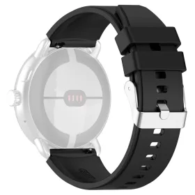   Techsuit - Óraszíj 22mm (W026) - Huawei Watch GT 2 (46mm)/GT 2 Pro/GT 3 Pro (46mm)/Ultimate, Xiaomi Watch S1 - Fekete.