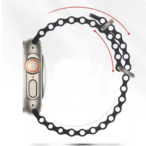 Apple Watch szíj (W038) - Techsuit - Fehér - Alkalmas Apple Watch 1/-5949419015425 5 kép