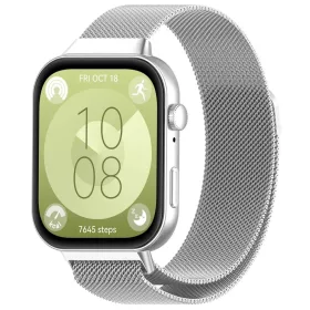 Huawei Watch Fit 3 - Techsuit - Óraszíj (W009) - Ezüst-5949419225367 1 kép