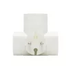 HOME TPF3E T elosztó, 3-as EURO aljzat, 250V~, max. 1850 W, 3x2,5A, f-5999084971601 2 kép