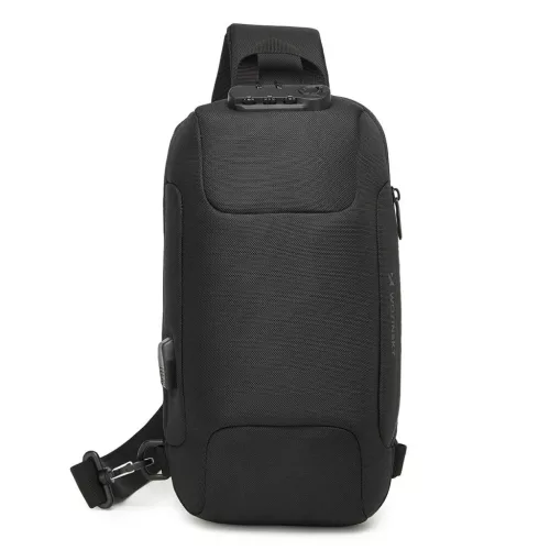 Wozinsky Premium válltáska egy vállra, lopásbiztos, rendezővel é-5907769372186 2 kép
