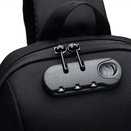Wozinsky Premium válltáska egy vállra, lopásbiztos, rendezővel é-5907769372186 8 kép