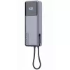 Powerbank Xiaomi, 10000mAh, 165W, PD, Szürke (PB1165MI) gyári-6941812743614 1 kép