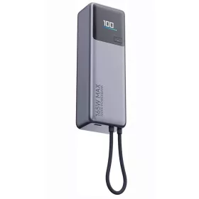 Powerbank Xiaomi, 10000mAh, 165W, PD, Szürke (PB1165MI) gyári-6941812743614 2 kép