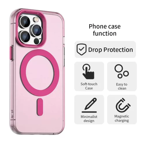 iPhone 13 Pro Max - Techsuit - CandyCase MagSafe - Pink tok-5949419314047 2 kép