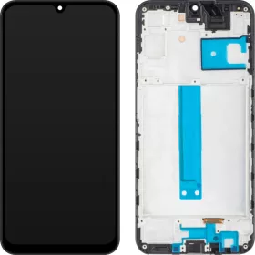 LCD Kijelző Modul MP Samsung Galaxy A25 A256-hoz, Utángyártott, Fek-0641956272709 1 kép
