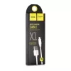 USB-A - Lightning kábel Hoco Rapid X1, 18W, 2.4A, 1m, fehér-6957531032007 1 kép