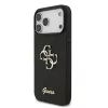  iPhone 17 Pro Max Fekete Guess PU Fix Glitter 4G Fém Logós tok-3666339492038 2 kép
