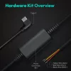 Hardwire készlet Botslab Dash Cam G500H Pro / V9H / HK50-hez, Fekete-6939662104761 4 kép