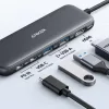 USB-C Hub Anker 332, 2 x USB-A - 2 x USB-C - 1 x HDMI, Szürke A8355H1-194644101237 3 kép