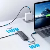USB-C Hub Anker 332, 2 x USB-A - 2 x USB-C - 1 x HDMI, Szürke A8355H1-194644101237 4 kép