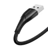 Joyroom Starry Series SA32-AL3 3A USB-A / Lightning kábel 1m - fekete-6956116759766 2 kép