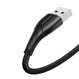 Joyroom Starry Series SA32-AL3 3A USB-A / Lightning kábel 1m - fekete-6956116759766 2 kép
