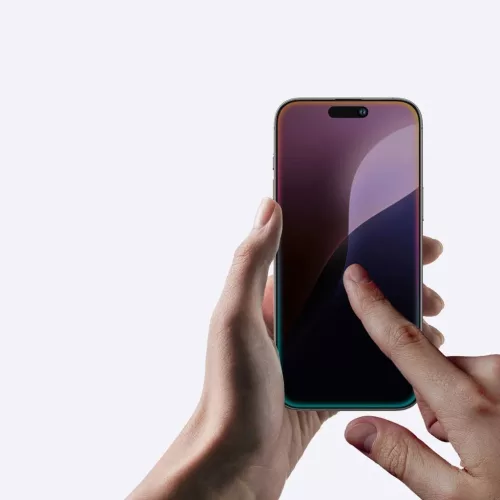  iPhone 16 Pro Max AmazingThing Titan Privacy Glass adatvédelmi üveg-4896238001034 8 kép