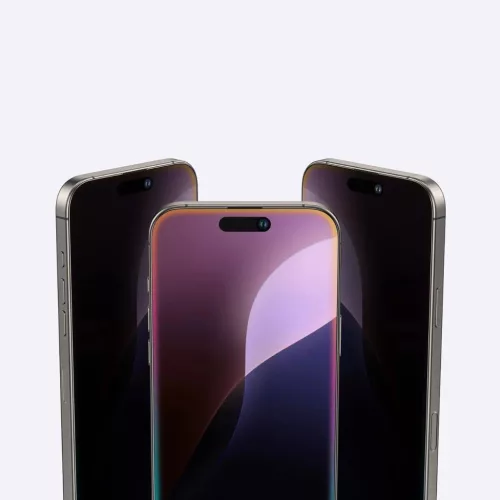  iPhone 16 Pro Max AmazingThing Titan Privacy Glass adatvédelmi üveg-4896238001034 10 kép