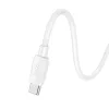 HOCO kábel Type C to Type C PD 6A 100W X96 1 m fehér-6931474799159 3 kép