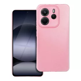   CLEAR CASE 2 mm BLINK tok Xiaomi Redmi Note 14 4G-hez (Global - 164,84mm x 78,15mm x 8,16mm) rózsaszín