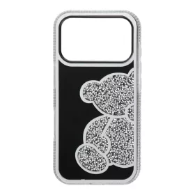  iPhone 17 Pro ezüst TEDDY BEAR tok-5903396406423 1 kép