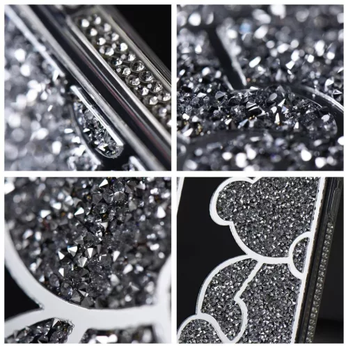  iPhone 17 Pro ezüst TEDDY BEAR tok-5903396406423 2 kép