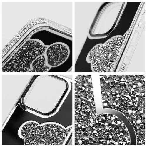  iPhone 17 Pro ezüst TEDDY BEAR tok-5903396406423 4 kép