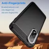 OnePlus Nord 5 - Techsuit - szénszilikon tok - fekete-5949419321496 3 kép