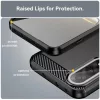 OnePlus Nord 5 - Techsuit - szénszilikon tok - fekete-5949419321496 6 kép