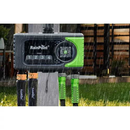 RainPoint 4 zónás öntözésvezérlő Wi-Fi (HTV405FRF)-5907085528519 6 kép