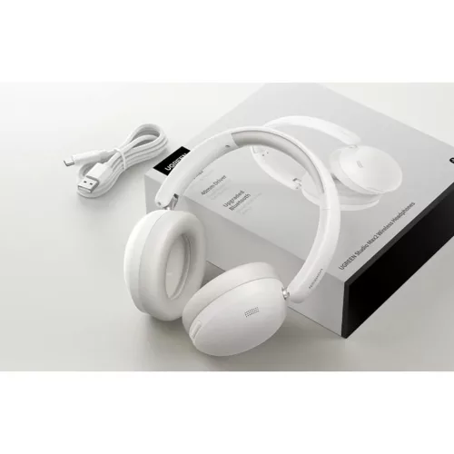 Ugreen Studio Max 2 Over-Ear Fejhallgató, Bluetooth 5.4 (Fehér)-6941876240173 9 kép
