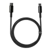 Baseus USB Type-C - Lightning kábel PD 20W 1m fekete (CATLWJ-01)-6953156232037 2 kép