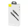 Baseus USB Type-C - Lightning kábel PD 20W 1m fekete (CATLWJ-01)-6953156232037 7 kép