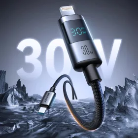 Joyroom S-A16 Pro Prism Series 30W USB-C - Lightning Kábel Kijelzőve-6956116721374 2 kép