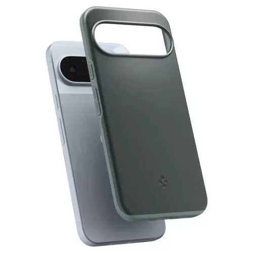 Google Pixel 10 / 10 Pro Spigen Thin Fit Mag Magsafe tok Zsálya Zöld-8800283307627 8 kép