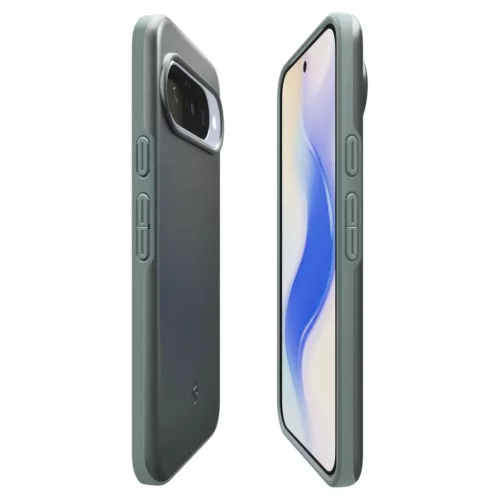 Google Pixel 10 / 10 Pro Spigen Thin Fit Mag Magsafe tok Zsálya Zöld-8800283307627 9 kép