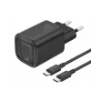 FONENG wall charger EU69 PD 20W 1xUSB-C + kábel USB-C - USB-C Fekete-6970462514404 2 kép