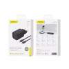 FONENG wall charger EU69 PD 20W 1xUSB-C + kábel USB-C - USB-C Fekete-6970462514404 1 kép