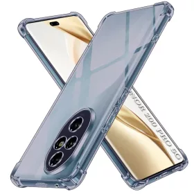 Honor 200 Pro Techsuit - Shockproof Clear Silicone - Smoke Black tok-5949419299634 1 kép