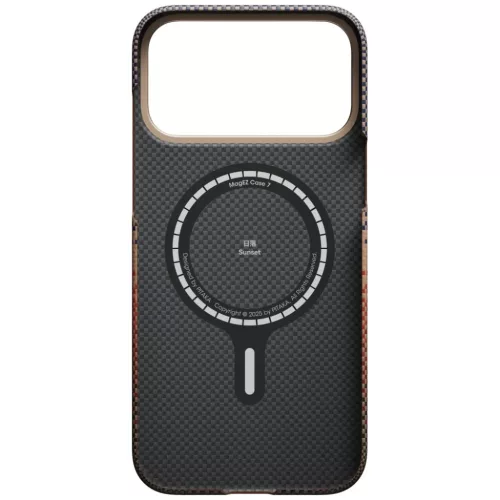 iPhone 17 Pro Max PITAKA Ultra-Vékony Sunset MagSafe tok naplemente -0749355418183 5 kép