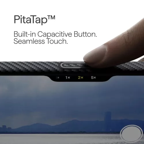 iPhone 17 Pro Max PITAKA Ultra-Slim MagSafe fekete szürke tok-0749355418145 4 kép