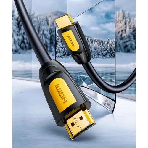 Ugreen HDMI kábel 2.0 4K 60Hz 3D 18 Gbps 1.5m  fekete (HD101 10128)-6957303811281 4 kép