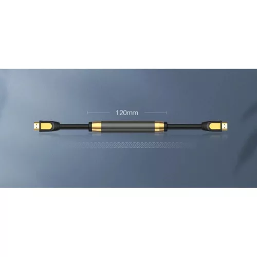Ugreen HDMI kábel 2.0 4K 60Hz 3D 18 Gbps 1.5m  fekete (HD101 10128)-6957303811281 7 kép