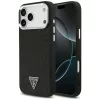 iPhone 17 Pro Max Guess Glitter Triangle Logo MagSafe fekete tok-3666339516826 1 kép