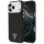 iPhone 17 Pro Max Guess Glitter Triangle Logo MagSafe fekete tok-3666339516826 1 kép
