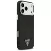 iPhone 17 Pro Max Guess Glitter Triangle Logo MagSafe fekete tok-3666339516826 4 kép