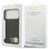 iPhone 17 Pro Max Guess Glitter Triangle Logo MagSafe fekete tok-3666339516826 8 kép