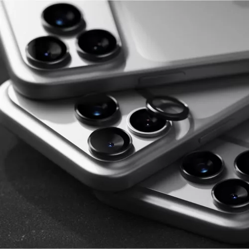 iPhone 17 Pro / 17 Pro Max Ringke Kameravédő Keret 2 csomag Fekete �-8800328810723 5 kép