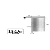 HOME KIN210DWW DOT LED-es fényfüggöny, 210db melegfehér DOT LED, 1-5999084973049 2 kép